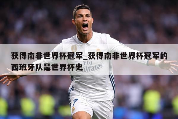 获得南非世界杯冠军_获得南非世界杯冠军的西班牙队是世界杯史