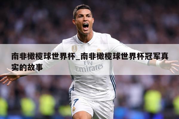 南非橄榄球世界杯_南非橄榄球世界杯冠军真实的故事