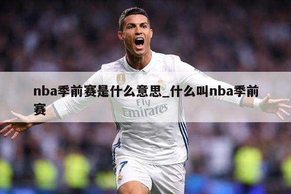 nba季前赛是什么意思_什么叫nba季前赛