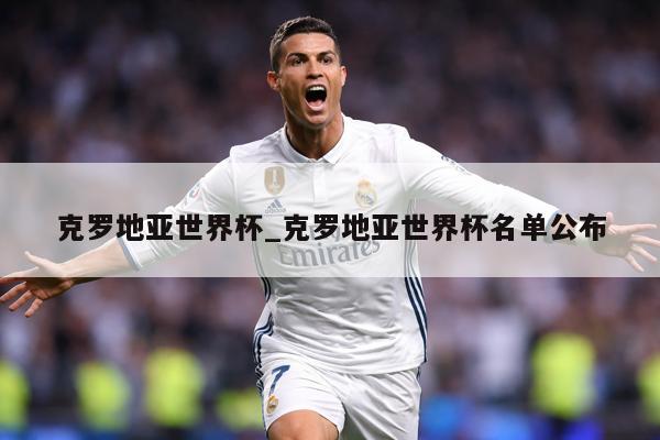 克罗地亚世界杯_克罗地亚世界杯名单公布